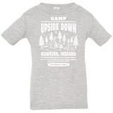 T-Shirts Heather Grey / 6 Months Camp Upside Down Infant Premium T-Shirt