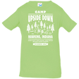 T-Shirts Key Lime / 6 Months Camp Upside Down Infant Premium T-Shirt