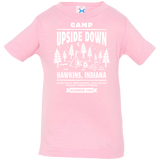 T-Shirts Pink / 6 Months Camp Upside Down Infant Premium T-Shirt