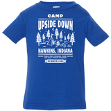 T-Shirts Royal / 6 Months Camp Upside Down Infant Premium T-Shirt