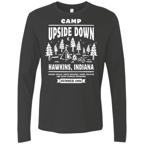 T-Shirts Heavy Metal / S Camp Upside Down Men's Premium Long Sleeve