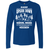 T-Shirts Royal / S Camp Upside Down Men's Premium Long Sleeve