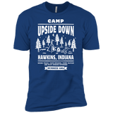 T-Shirts Royal / X-Small Camp Upside Down Men's Premium T-Shirt