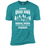 T-Shirts Tahiti Blue / X-Small Camp Upside Down Men's Premium T-Shirt
