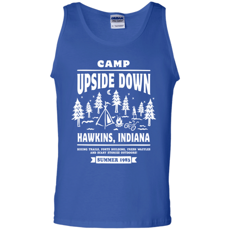 T-Shirts Royal / S Camp Upside Down Men's Tank Top
