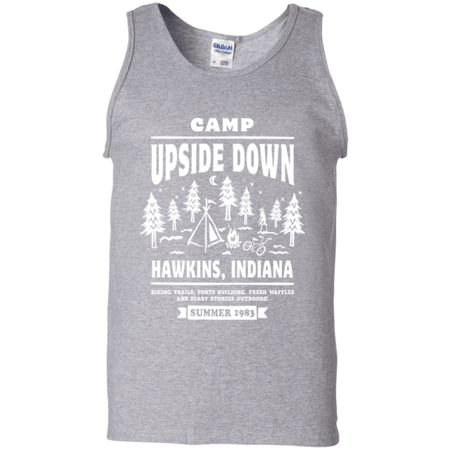 T-Shirts Sport Grey / S Camp Upside Down Men's Tank Top