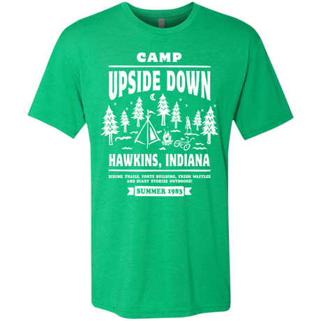 T-Shirts Envy / S Camp Upside Down Men's Triblend T-Shirt