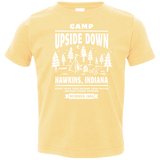 T-Shirts Butter / 2T Camp Upside Down Toddler Premium T-Shirt