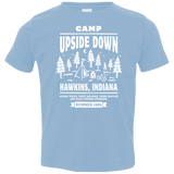 T-Shirts Light Blue / 2T Camp Upside Down Toddler Premium T-Shirt