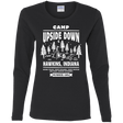 T-Shirts Black / S Camp Upside Down Women's Long Sleeve T-Shirt