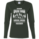 T-Shirts Forest / S Camp Upside Down Women's Long Sleeve T-Shirt