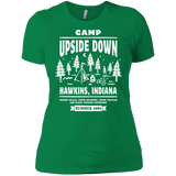 T-Shirts Kelly Green / X-Small Camp Upside Down Women's Premium T-Shirt