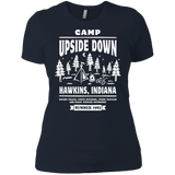 T-Shirts Midnight Navy / X-Small Camp Upside Down Women's Premium T-Shirt