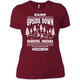 T-Shirts Scarlet / X-Small Camp Upside Down Women's Premium T-Shirt
