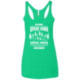 T-Shirts Envy / X-Small Camp Upside Down Women's Triblend Racerback Tank