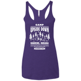 T-Shirts Purple Rush / X-Small Camp Upside Down Women's Triblend Racerback Tank
