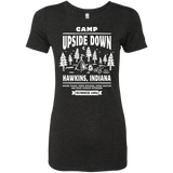 T-Shirts Vintage Black / S Camp Upside Down Women's Triblend T-Shirt