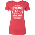 T-Shirts Vintage Red / S Camp Upside Down Women's Triblend T-Shirt