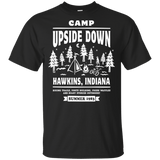 T-Shirts Black / YXS Camp Upside Down Youth T-Shirt