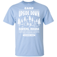 T-Shirts Light Blue / YXS Camp Upside Down Youth T-Shirt