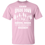 T-Shirts Light Pink / YXS Camp Upside Down Youth T-Shirt