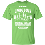 T-Shirts Lime / YXS Camp Upside Down Youth T-Shirt