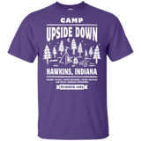 T-Shirts Purple / YXS Camp Upside Down Youth T-Shirt