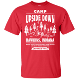 T-Shirts Red / YXS Camp Upside Down Youth T-Shirt