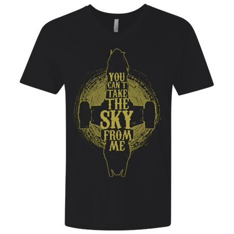 T-Shirts Black / X-Small Can't take the sky Men's Premium V-Neck