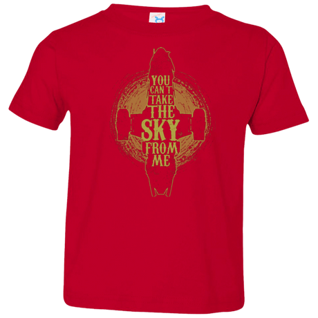 T-Shirts Red / 2T Can't take the sky Toddler Premium T-Shirt