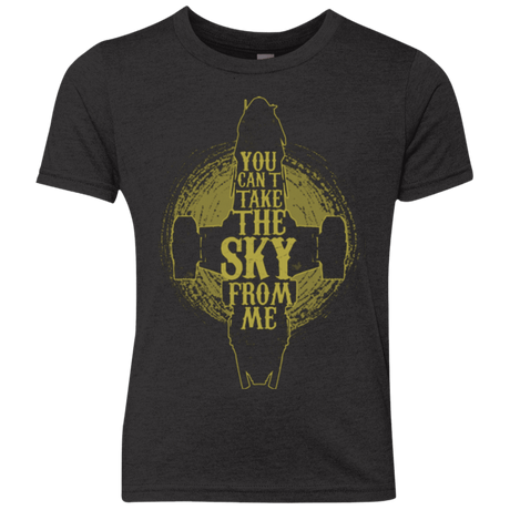 T-Shirts Vintage Black / YXS Can't take the sky Youth Triblend T-Shirt