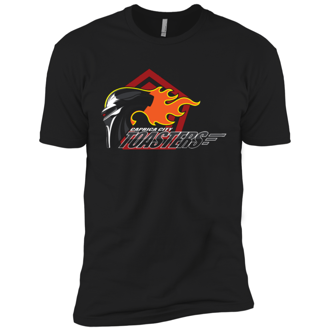 T-Shirts Black / X-Small Caprica City Toasters Men's Premium T-Shirt