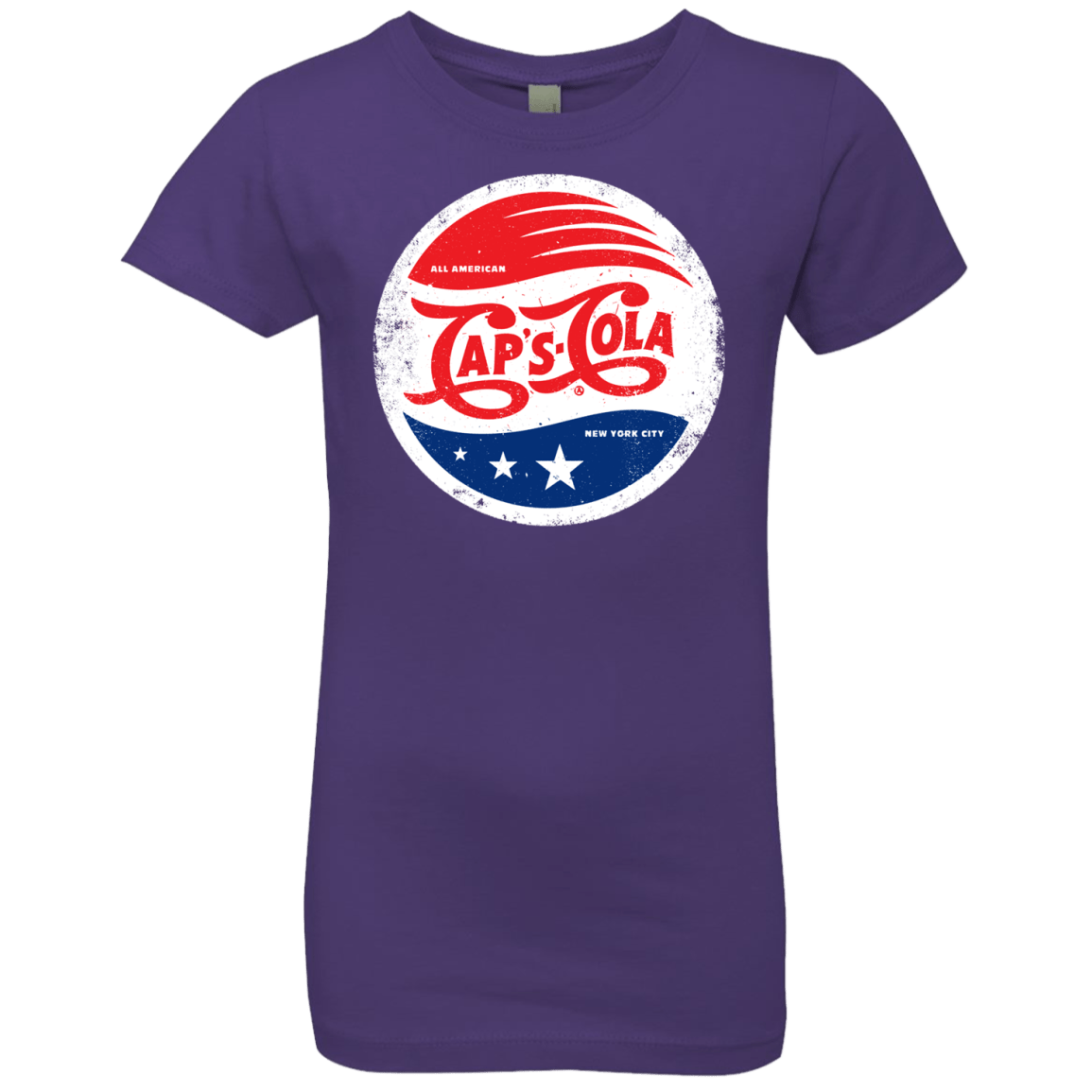 T-Shirts Purple Rush / YXS Caps Cola Girls Premium T-Shirt