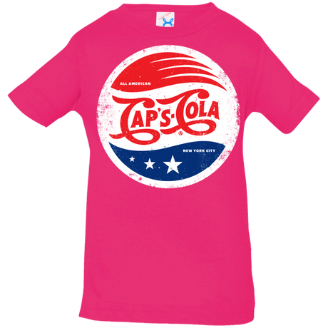 T-Shirts Hot Pink / 6 Months Caps Cola Infant Premium T-Shirt