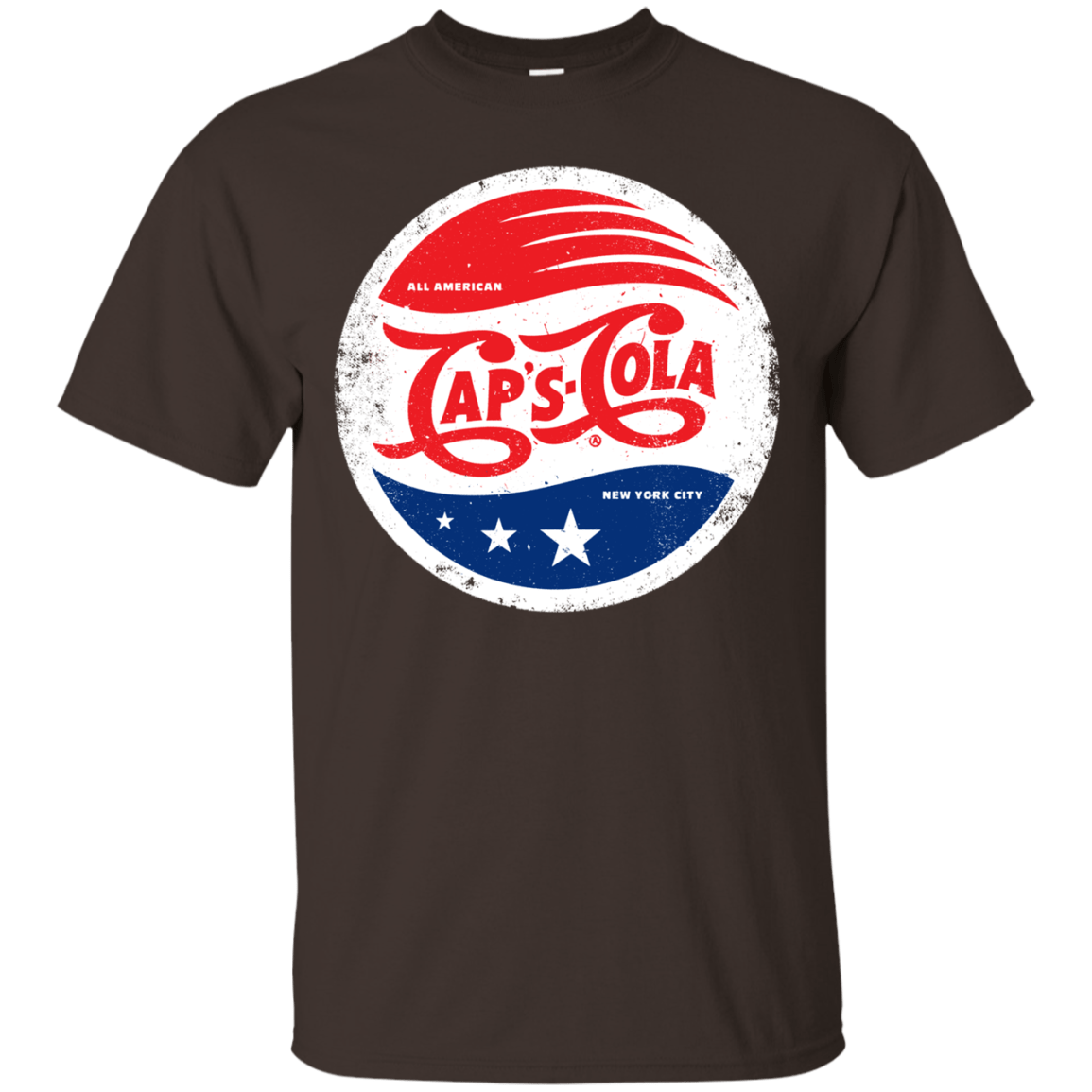 T-Shirts Dark Chocolate / Small Caps Cola T-Shirt