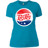 T-Shirts Turquoise / X-Small Caps Cola Women's Premium T-Shirt