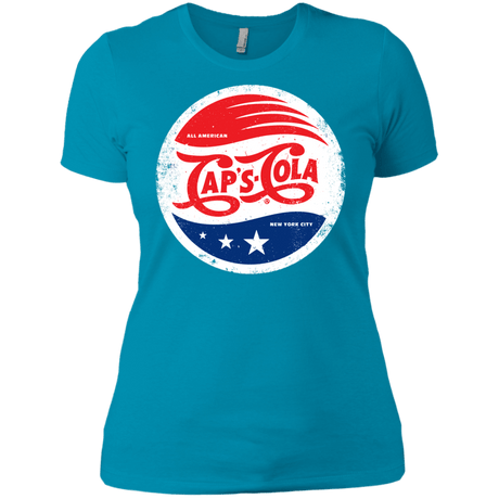 T-Shirts Turquoise / X-Small Caps Cola Women's Premium T-Shirt