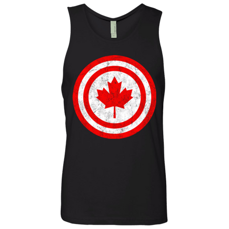 T-Shirts Black / Small Captain Canada Men's Premium Tank Top