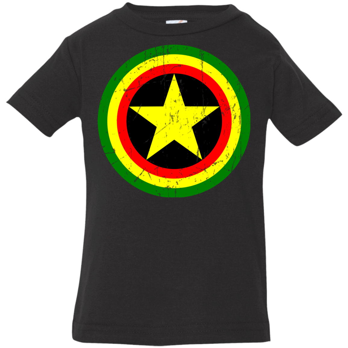 T-Shirts Black / 6 Months Captain Rasta Infant PremiumT-Shirt