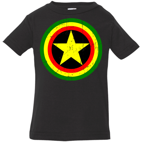 T-Shirts Black / 6 Months Captain Rasta Infant PremiumT-Shirt