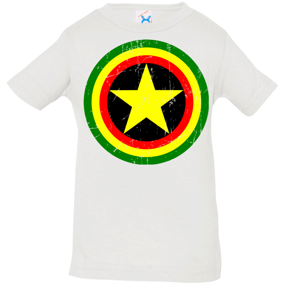T-Shirts White / 6 Months Captain Rasta Infant PremiumT-Shirt