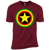 T-Shirts Cardinal / X-Small Captain Rasta Men's Premium T-Shirt