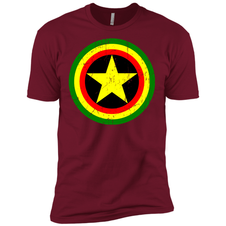 T-Shirts Cardinal / X-Small Captain Rasta Men's Premium T-Shirt