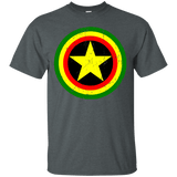 T-Shirts Dark Heather / Small Captain Rasta T-Shirt