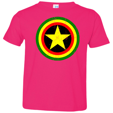T-Shirts Hot Pink / 2T Captain Rasta Toddler Premium T-Shirt