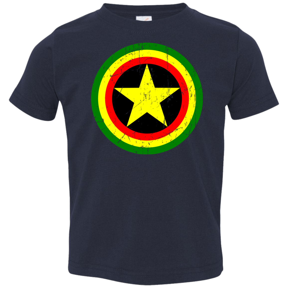 T-Shirts Navy / 2T Captain Rasta Toddler Premium T-Shirt