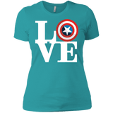 T-Shirts Tahiti Blue / X-Small Captain's Love Women's Premium T-Shirt