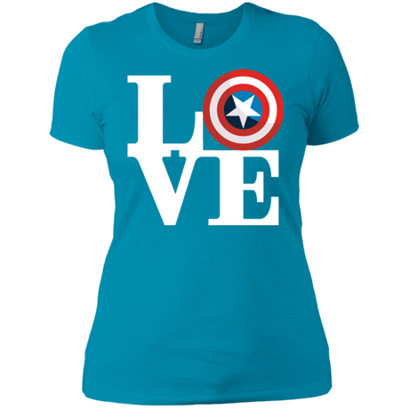 T-Shirts Turquoise / X-Small Captain's Love Women's Premium T-Shirt