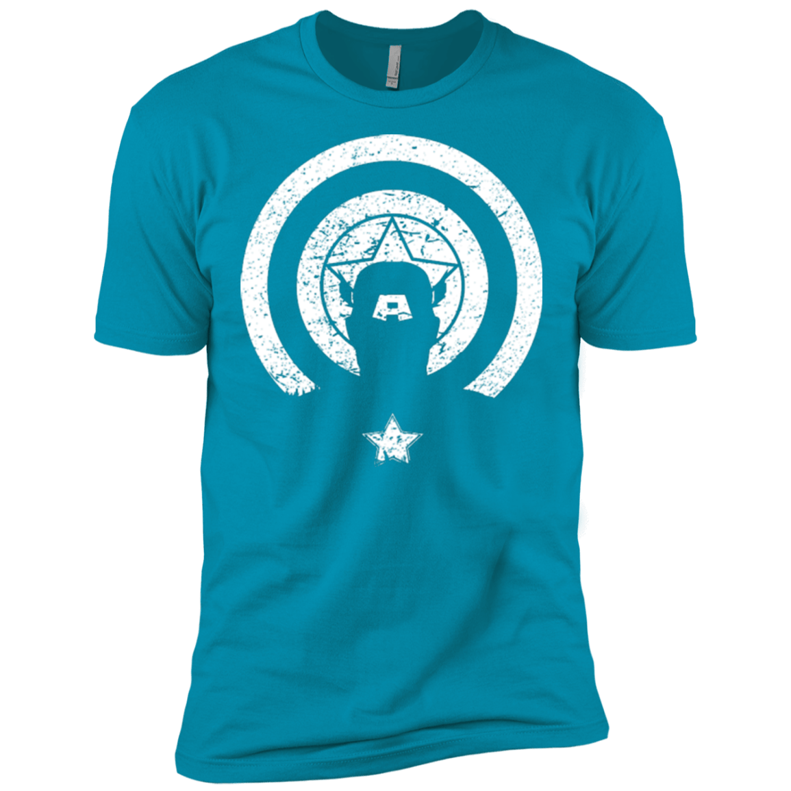 T-Shirts Turquoise / X-Small Captain Shadow Men's Premium T-Shirt