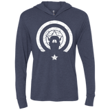 T-Shirts Vintage Navy / X-Small Captain Shadow Triblend Long Sleeve Hoodie Tee